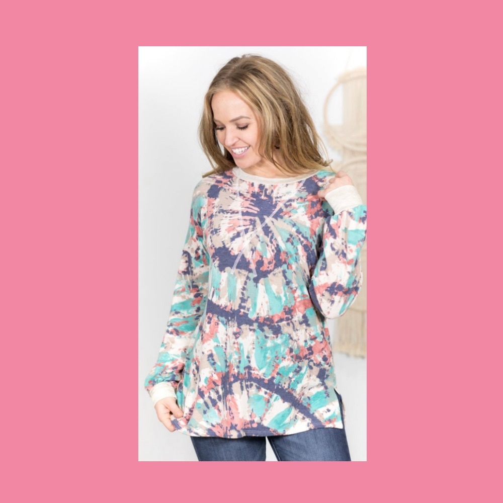 You Matter Tie Dye Top